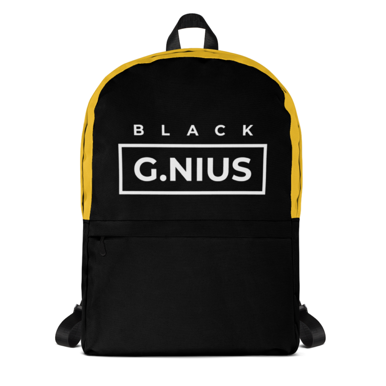 Black G.NIUS Bookbag